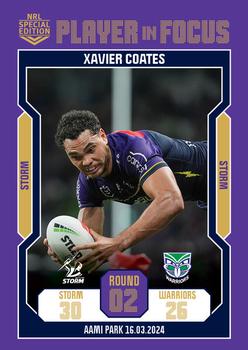 2024 NRL Player In Focus Special Edition #IF02 Xavier Coates Front